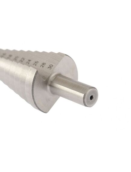 Сверло ступенчатое 6-30 мм 13 ступеней Р6М5 трёхгранный хвостовик БАРС 72362, фото , изображение 2 - Метэкс