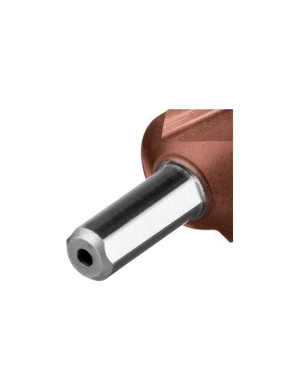 Сверло ступенчатое 4-39 мм 14 ступеней Кобальт Р6М5 ЗУБР 29672-4-39-14_z01, фото , изображение 2 - Метэкс