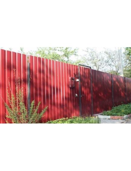 Профнастил С-8 0,5 1,20 RAL 3011 коричнево-красный, фото , изображение 2 - Метэкс