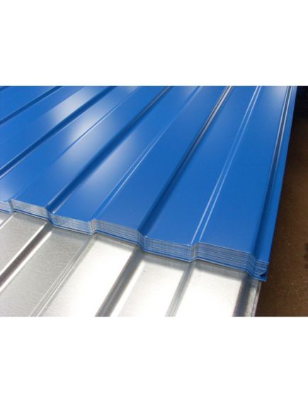 Профнастил С-8 0,5 1,20 RAL 5005 синий, фото , изображение 3 - Метэкс