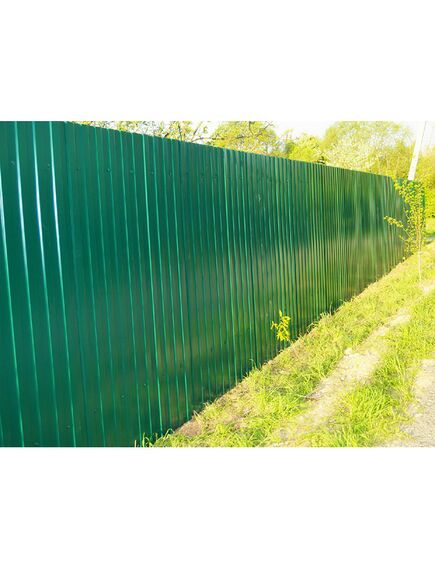 Профнастил С-8 0,5 1,20 RAL 6005 зеленый мох, фото , изображение 3 - Метэкс