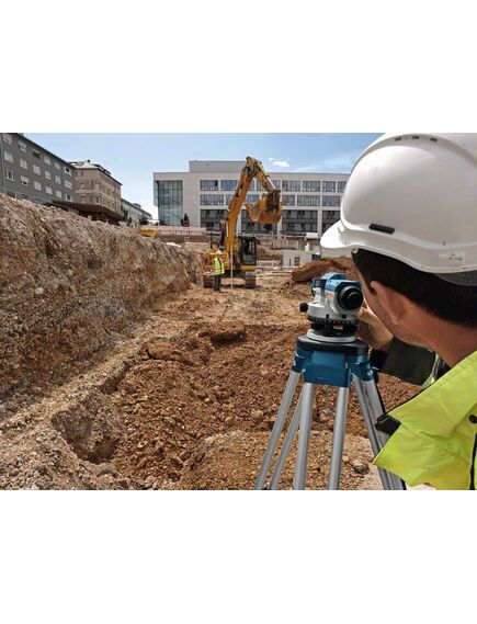 Нивелир оптический BOSCH GOL 26 D (0601068000), фото , изображение 3 - Метэкс