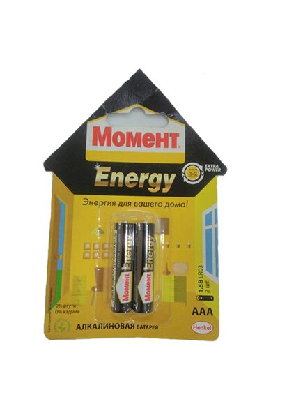 Батарейка Момент энерджи ААА (2 шт), фото  - Метэкс