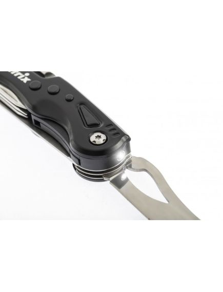 Нож многофункциональный 11 функций в чехле 107 мм MATRIX 17625, фото , изображение 2 - Метэкс