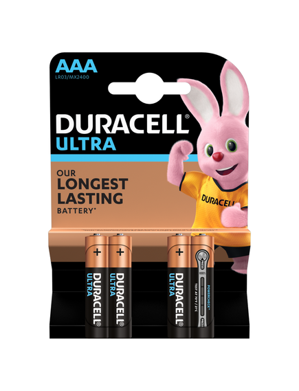 Батарейка DURACELL ULTRA AAA (4 шт), фото  - Метэкс