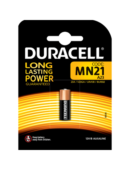 Батарейка DURACELL MN21 12V (1 шт), фото  - Метэкс