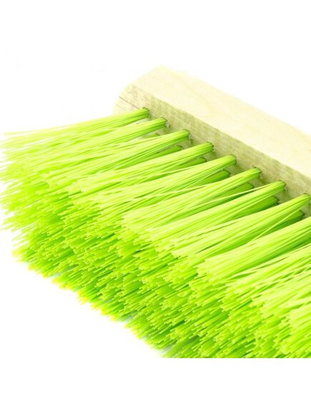 Щетка деревянная для подметания пола 280 мм 5 рядов с резьбой без черенка СИБРТЕХ 84614, фото , изображение 2 - Метэкс