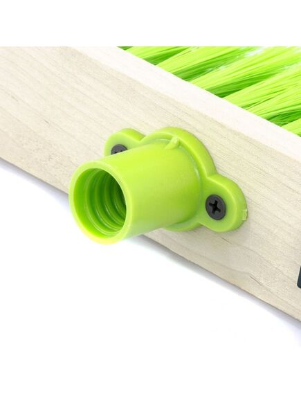 Щетка деревянная для подметания пола 280 мм 5 рядов с резьбой без черенка СИБРТЕХ 84614, фото , изображение 3 - Метэкс