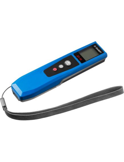 Дальномер лазерный (дальн. 30 м погрешн. 2 мм класс 2) ДЛ-30 ЗУБР 34935, фото , изображение 3 - Метэкс