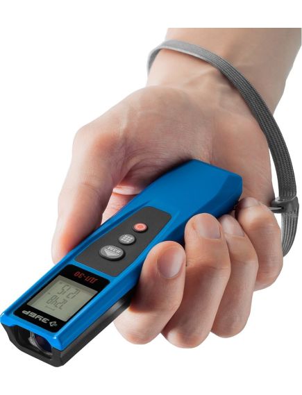 Дальномер лазерный (дальн. 30 м погрешн. 2 мм класс 2) ДЛ-30 ЗУБР 34935, фото , изображение 4 - Метэкс