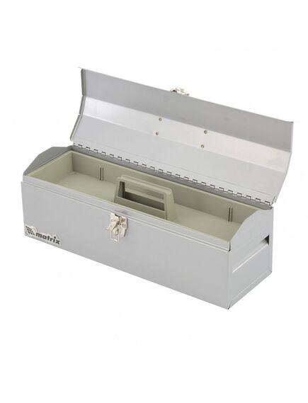 Ящик для инструмента 484 х 154 х 165 мм металлический MATRIX 906025, фото , изображение 3 - Метэкс