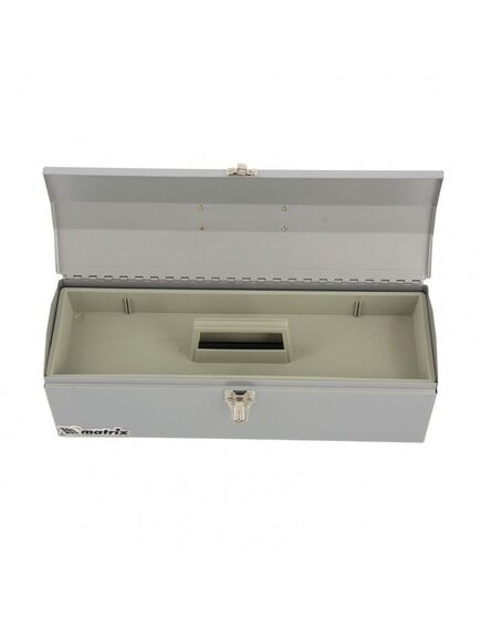 Ящик для инструмента 484 х 154 х 165 мм металлический MATRIX 906025, фото , изображение 5 - Метэкс