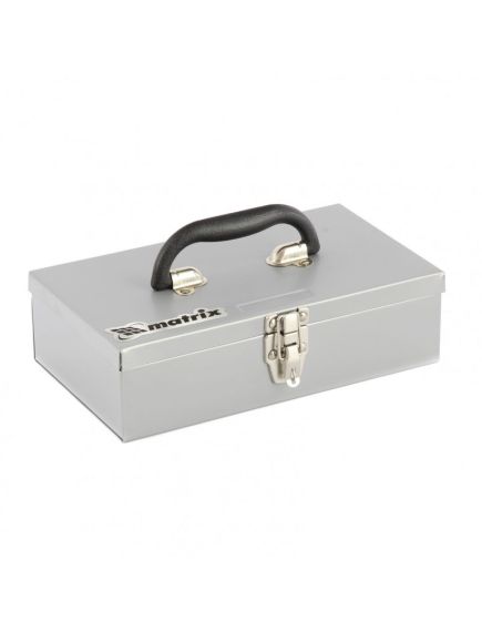 Ящик для инструмента 284 х 160 х 78 мм металлический MATRIX 906055, фото , изображение 2 - Метэкс