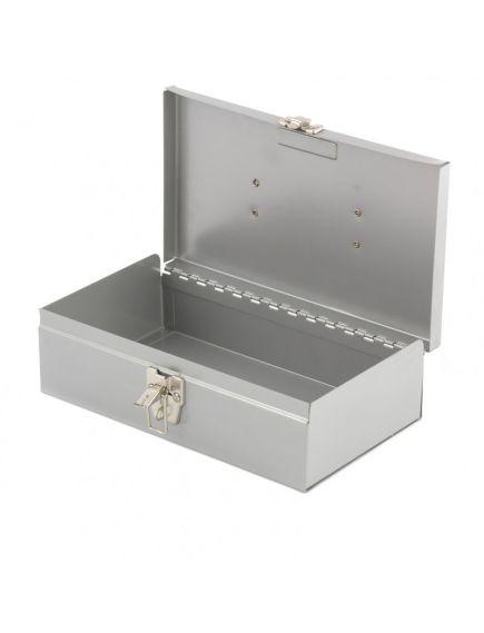 Ящик для инструмента 284 х 160 х 78 мм металлический MATRIX 906055, фото , изображение 3 - Метэкс