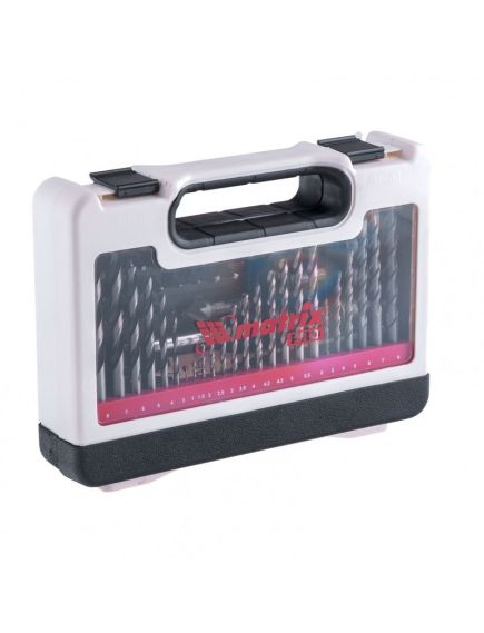 Набор сверл и бит 71 предмет MATRIX 725671, фото , изображение 5 - Метэкс