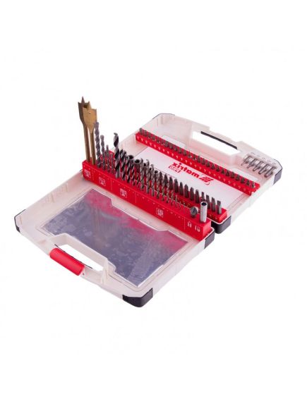 Набор сверл и бит 75 предметов MATRIX 725675, фото , изображение 3 - Метэкс