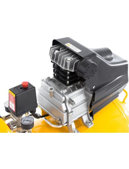 Компрессор прям. привод масляный (1,5 кВт, 206л/мин, 50л, 220В) DENZEL 58066 (58066), фото , изображение 4 - Метэкс