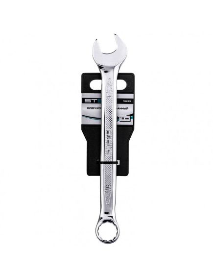 Ключ комбинированный 16 мм антислип STELS 15253, фото , изображение 4 - Метэкс