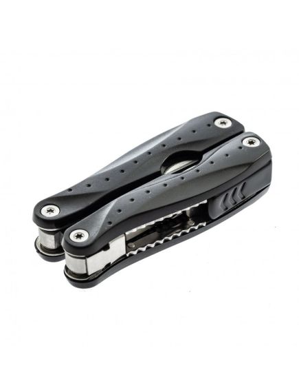 Нож многофункциональный 13 функций авторазжим в чехле 160 мм MATRIX 17621, фото , изображение 3 - Метэкс