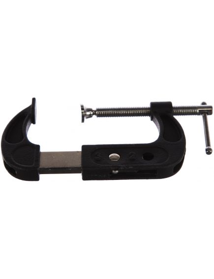 Струбцина G-образная многоразмерная 2-3" поступенчатая регулировка MATRIX 20610, фото , изображение 2 - Метэкс