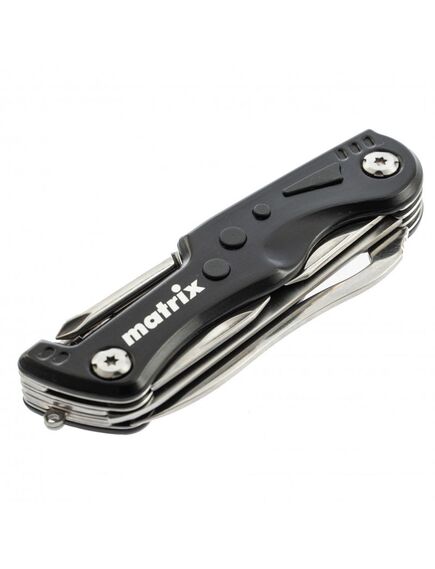 Нож многофункциональный 7 функций в чехле 107 мм MATRIX 17624, фото , изображение 3 - Метэкс
