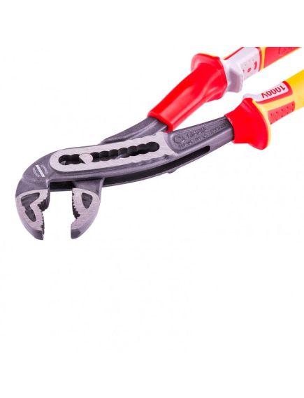 Клещи 240 мм переставные диэлектрические рукоятки до 1000 В GROSS 15725, фото , изображение 2 - Метэкс