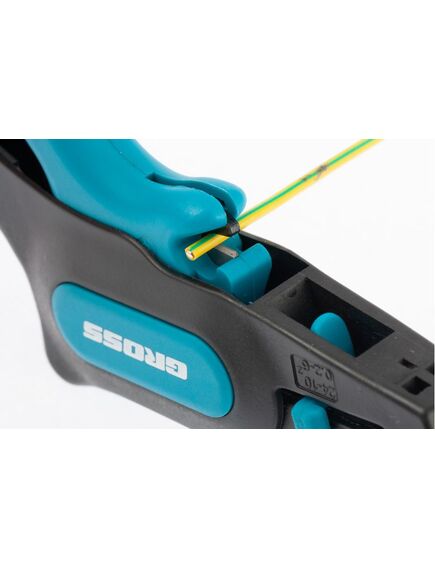 Щипцы для зачистки электропроводов 0,2-6 мм2 GROSS 17722, фото , изображение 3 - Метэкс