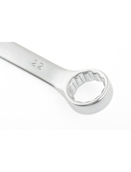 Ключ комбинированный 22 мм матовый хром STELS 15216, фото , изображение 2 - Метэкс