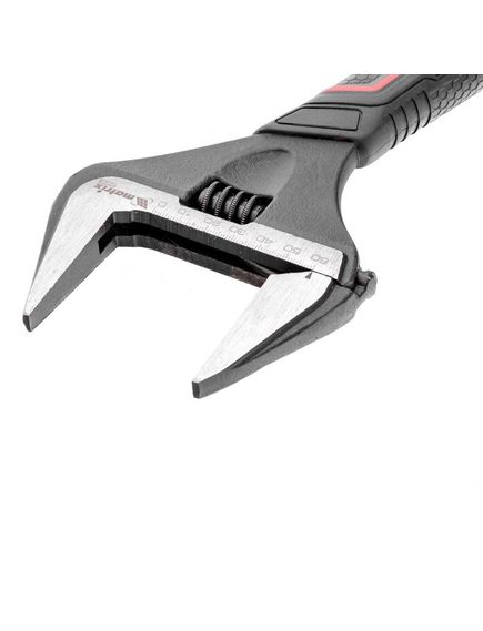 Ключ разводной 150 мм тонкие губки фосфатированный MATRIX 15576, фото , изображение 2 - Метэкс