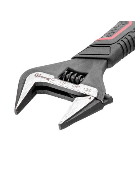 Ключ разводной 250 мм тонкие губки фосфатированный MATRIX 15578, фото , изображение 2 - Метэкс