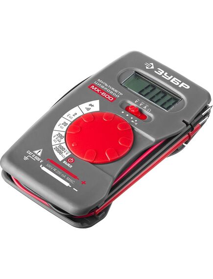 Мультиметр цифровой МХ-600 ЗУБР 59800, фото , изображение 2 - Метэкс