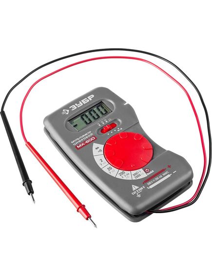 Мультиметр цифровой МХ-600 ЗУБР 59800, фото , изображение 4 - Метэкс