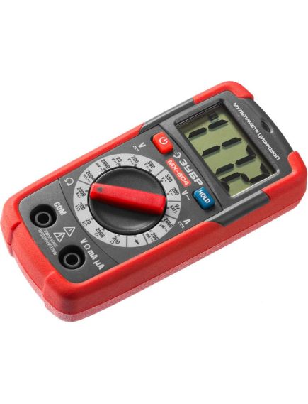 Мультиметр цифровой МХ-804 ЗУБР 59804, фото , изображение 2 - Метэкс