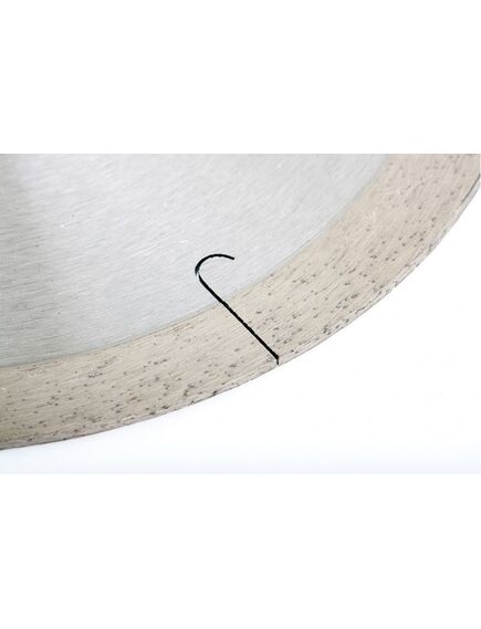 Диск алмазный 125 х 22,2 мм сплошной c лазерной перфорацией мокрая резка GROSS 73038, фото , изображение 4 - Метэкс