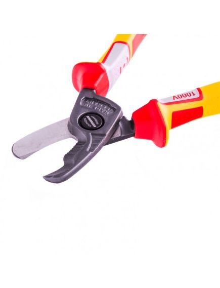 Кабелерез 210 мм диэлектрические рукоятки до 1000 В GROSS 17728, фото , изображение 2 - Метэкс