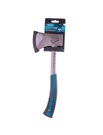 Топор 950 г цельнокованый трехкомпонентная  рукоятка GROSS 21500, фото , изображение 5 - Метэкс