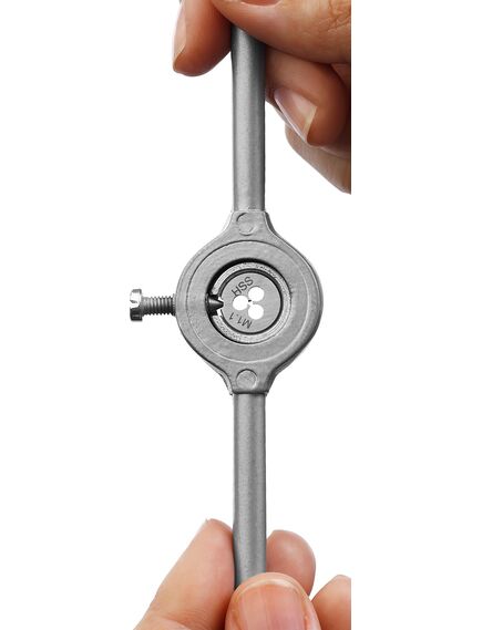 Набор метчиков и плашек 31 предмет 9ХС ЗУБР 28109-Н31, фото , изображение 4 - Метэкс