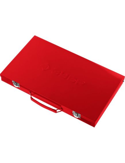 Набор метчиков и плашек 52 предмета 9ХС ЗУБР 28130-Н52_z01, фото , изображение 3 - Метэкс