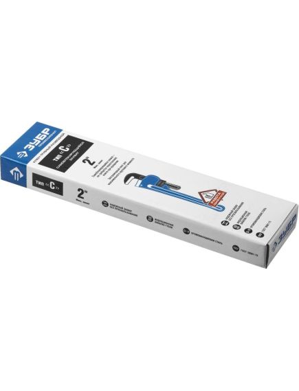 Ключ трубный 2" 350 мм ЗУБР 27339-2, фото , изображение 3 - Метэкс