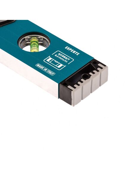 Уровень алюминиевый 600 мм усиленный с ударопрочными заглушками, 3 глазка GROSS 34326, фото , изображение 3 - Метэкс