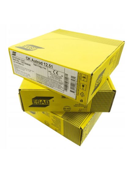 Проволока сварочная ESAB OK ПРО 51С 0,8мм (5 кг), фото , изображение 3 - Метэкс