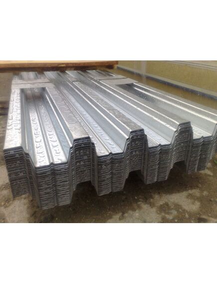 Профнастил Н-75 0,8 0,800 оцинкованный, фото , изображение 3 - Метэкс