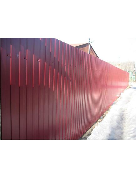 В НАЛИЧИИ Профлист С-8 1,2 х 2,0 (красное вино), фото , изображение 4 - Метэкс