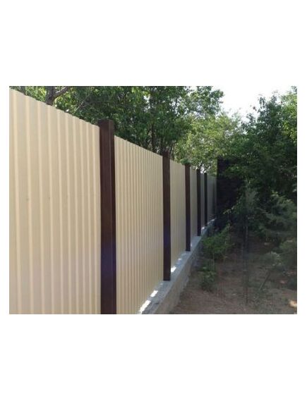 В НАЛИЧИИ Профлист С-8 1,2 х 2,0 (слоновая кость), фото , изображение 2 - Метэкс