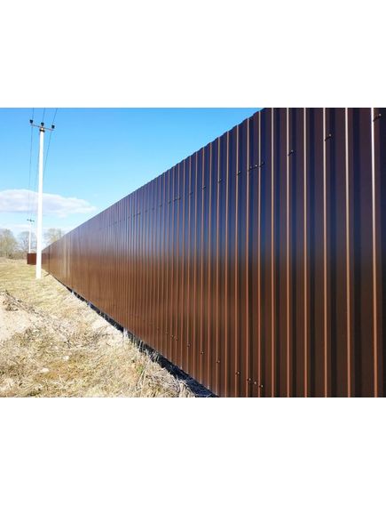 В НАЛИЧИИ Профлист С-8 1,2 х 2,0 (шоколад), фото , изображение 3 - Метэкс