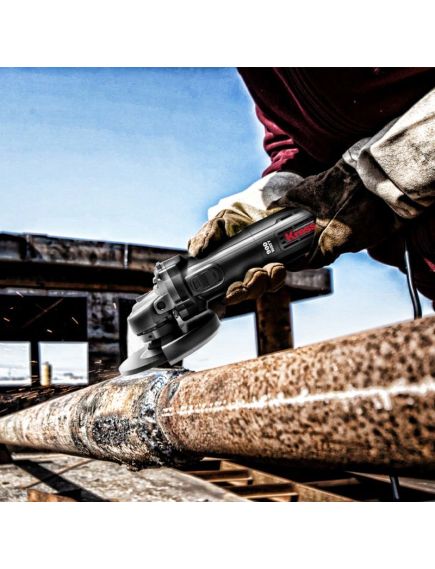 Шлифмашина угловая KRESS (125 мм, 900 Вт) KU704 (KU704), фото , изображение 2 - Метэкс