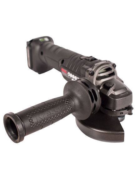 Шлифмашина угловая аккум. KRESS б/щ (125мм, 2а/б 4А*ч 20В, ЗУ) KU801 (KU801), фото , изображение 3 - Метэкс