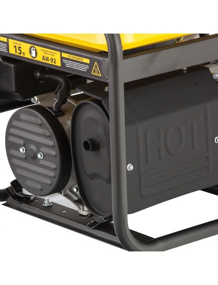 Генератор бенз. (3 - 3,3 кВт, 220 В, 15л, ручной стартер) DENZEL PS-33 (946834), фото , изображение 6 - Метэкс