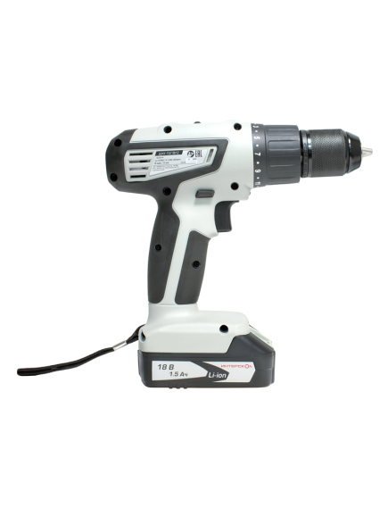 Дрель-шуруповерт ударн. аккум. ИНТЕРСКОЛ (АПИ, 2 а/б 1,5А*ч 18В, ЗУ) ДАУ-10/18Л2 (526.0.2.00), фото , изображение 4 - Метэкс