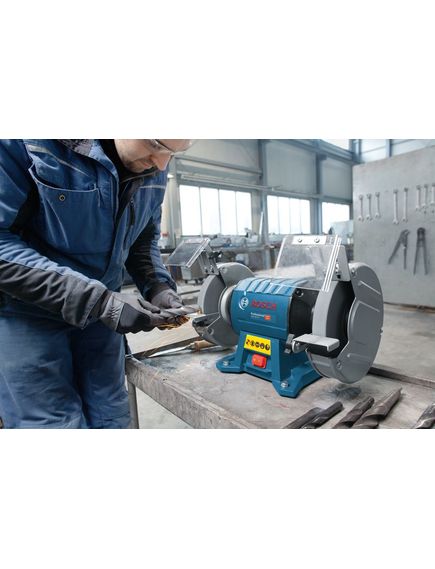 Электроточило BOSCH (600 Вт) GBG 60-20 (060127A400), фото , изображение 3 - Метэкс